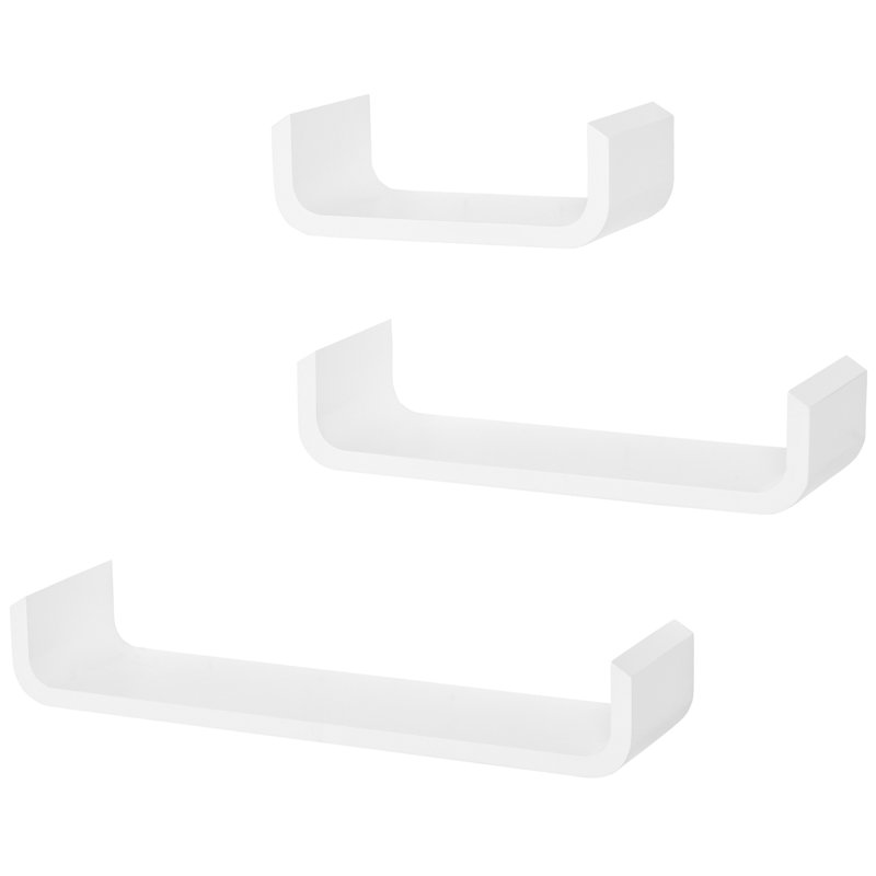 Chestertown 10cm H x 60cm W Floating Bookcase