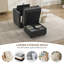 Ensemble de fauteuil et repose-pieds rembourrés avec rangement dissimulé-1219033868