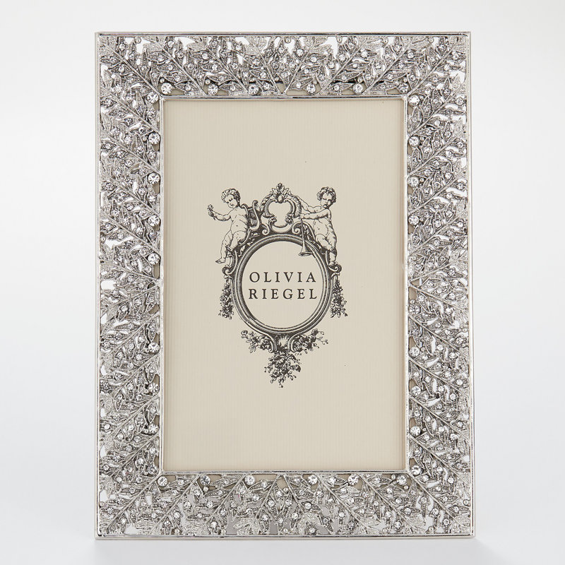 Florence Metal Picture Frame, 8" x 10", Silver