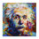 «Abstract Albert Einstein Portrait on Canvas» par Leon Devenice
