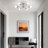 Theis 22in. 6 light Semi Flush Mount Sputnik Chandelier Modern Linear Kitchen Ceiling Mount Light-1800823241