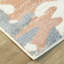 Tapis blanc / bleu Carly-964584742