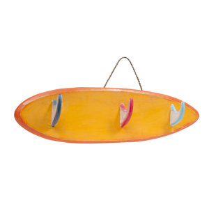 Surfboard Towel Rack By RAM Game Room
