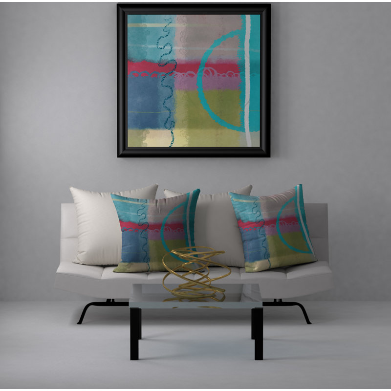 Reversible Throw Pillow, 20" x 20"