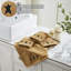 Ensemble de débarbouillettes 4 pièces Timeless Linens-108218671