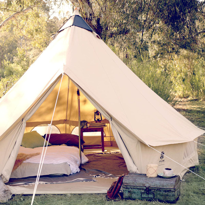 6 Person Tent, White