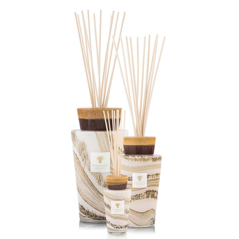 Totem Luxury Bottle Diffuser, 12.2" H x 7.09" W x 7.09" D, Sand Siloli