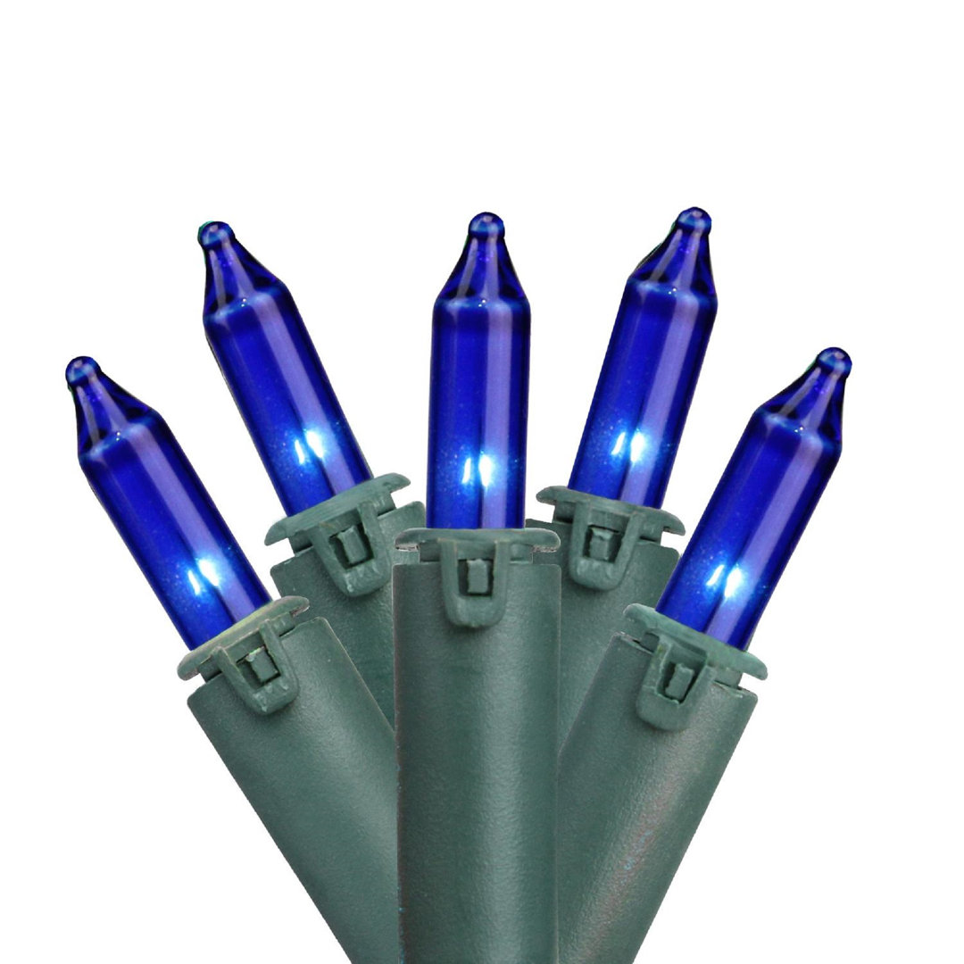 100-Count Mini Christmas Light - Green Wire Northlight Seasonal 