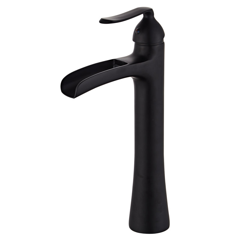 Single-handle Bathroom Faucet, Matte Black