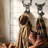 Metal Wall Hook Set Deer Design Matte Black Rustic Woodland Decor