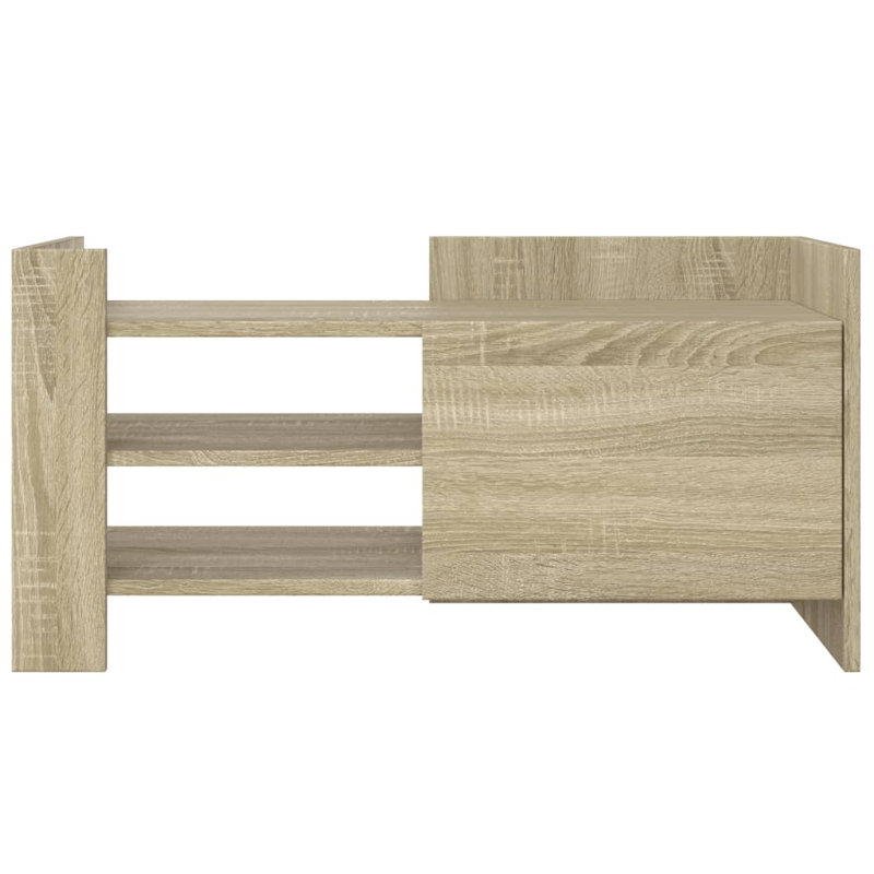 Appledorf Unfinished TV Stand for TVs up to 43", Sonoma Oak, 80cm