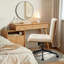 Chaise de bureau pivotante rembourrée Mitchem-2048339191