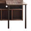 Cumberland Solid Wood L-Shaped Writing Desk