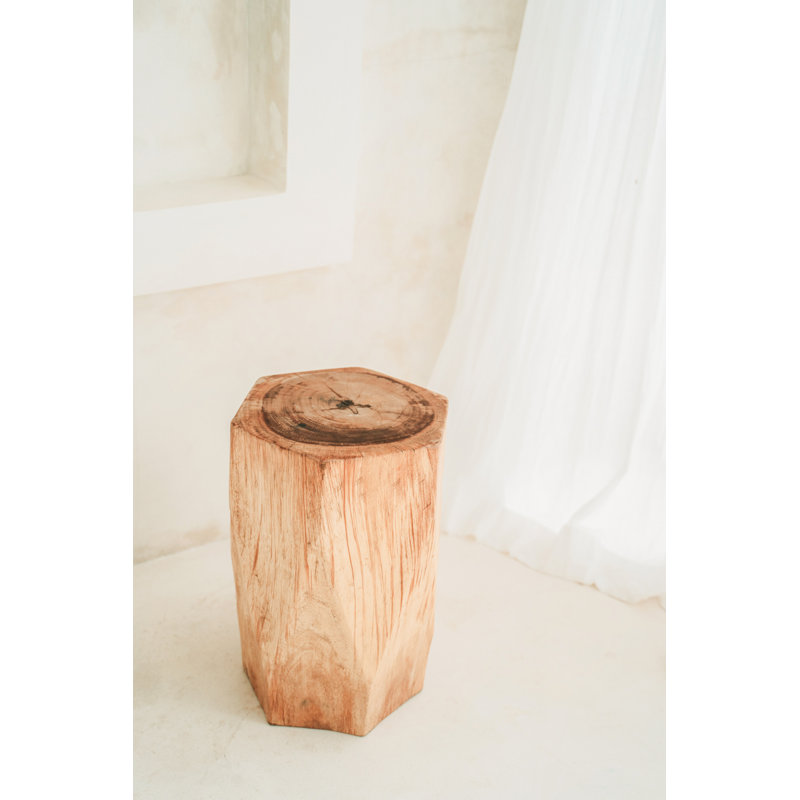 Denfield Solid Wood Accent Stool