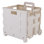 Simplify Large Tote & Go Collapsible Utility Cart in White