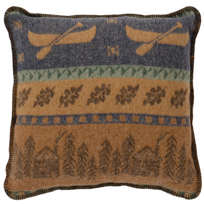 Wooded River Lake Shore II - Decor Pillow - 20x20