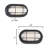 Traditional One-Light, 6-Watt LED Outdoor Exterior Wall Fixture, With Color Temperature Selectable, Textured Black Finish, White Glass Lens Shade-999790838
