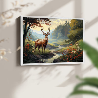 Faune, série XXI, reproduction encadrée