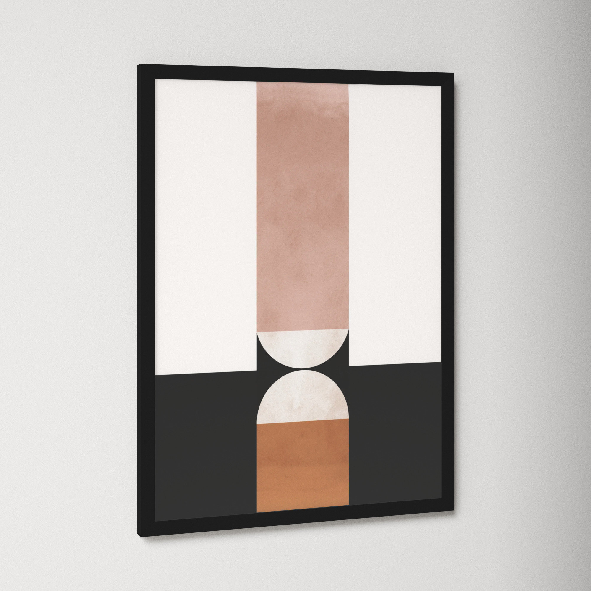Venice 2 by Alexander Ginzburg, Black, 26.25" H x 19.25" W x 0.88" D