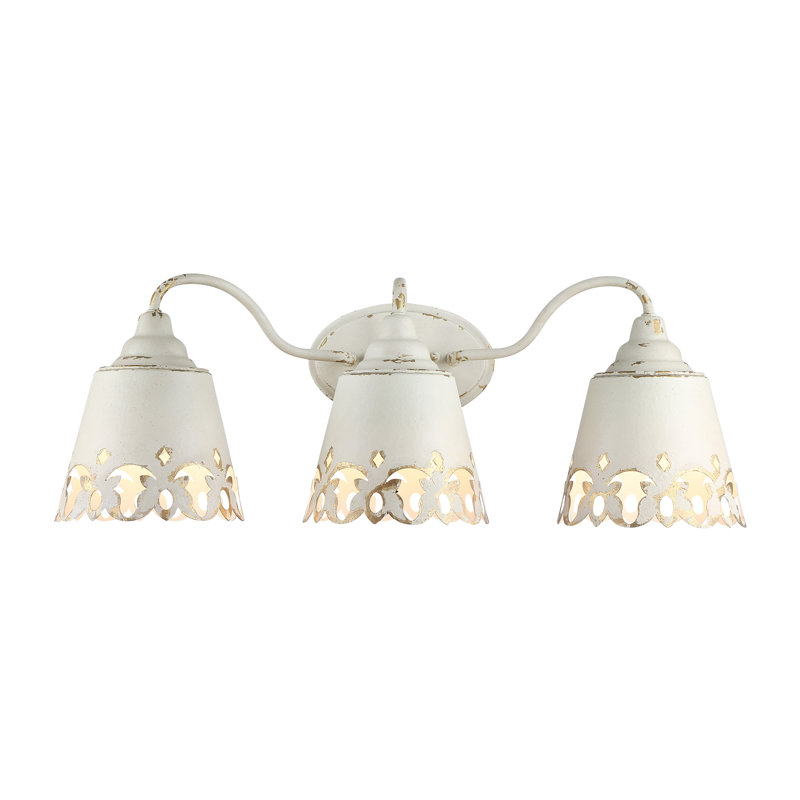 Dainotas 3-Light Vanity Light in Antique Ivory