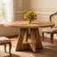 Table de salle à manger ronde en bois 47 pouces-1193150637