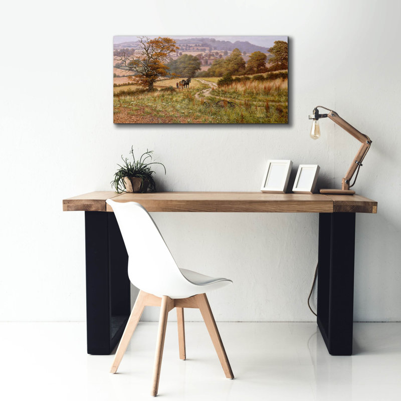 Reproduction sur toile tendue «Keinz Times Gone By», H 20 po x l 40 po x P 1,5 po