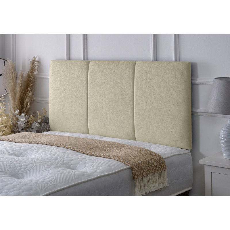 Upholstered Headboard, Cream, Kingsize (5')