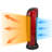 22" Oscil Tower Heater w/ Digi Temp Readout & Setting, Remote