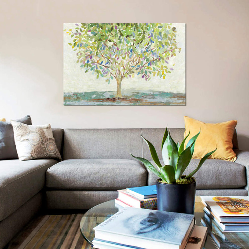 « couleur oxygène », impression sur toile, H 26 po x l 40 po x P 1,5 po, Toile tendue, Pas de tapis