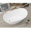 Baignoire autoportante autoportante en acrylique A29 51 po x 30 po