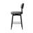 360 ° Rotating Bar Chair Set With Leather Cushions And Iron Brackets For Comfort And Style In Various Settings-1415684510