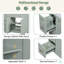 Meuble-lavabo 36 po (lavabo non inclus)-100166295