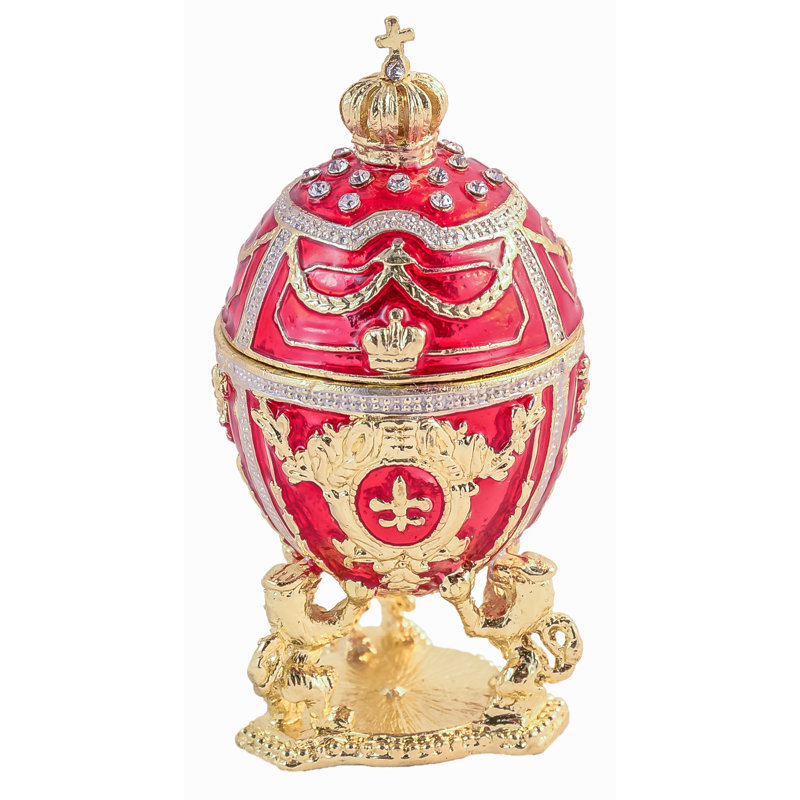 Faberge Metal Decorative Box