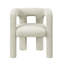 Chaise de salle à manger moderne en forme de tonneau, fauteuil rembourré en lin avec accoudoirs et dossier, pour le salon de la salle à manger-931391938