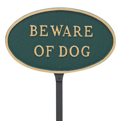 Weather Resistant Metal Garden Sign