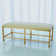 Quad Pod Bench w/Muslin Cushion