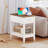 Yoland 23.6'' Tall End Table with Storage and Built-In Outlets