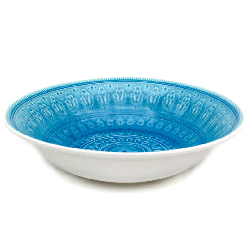 Bol de service 12 po Fez, Turquoise
