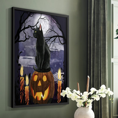 Midnight Magic II Framed Print - Solid Wood