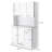 Freestanding Kitchen Buffet Hutch With Storage