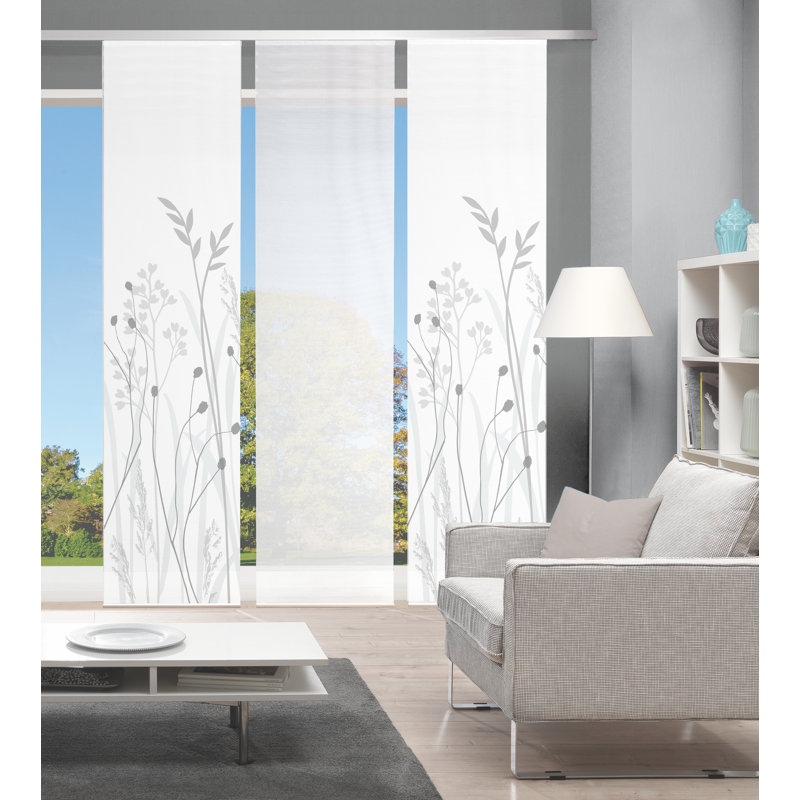 Pellegrino Semi Sheer Curtain Panel Pair