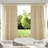 Outdoor Curtain with Tab Top, Waterproof Black Out Thermal Insulated Outdoor Bedroom Livingroom Curtains, Effective Sun and Privacy Protection Curtain, for Balcony Terrace Pergola Indoor, Single Panel, 80" W x 96" L Beige-820979237-821017892