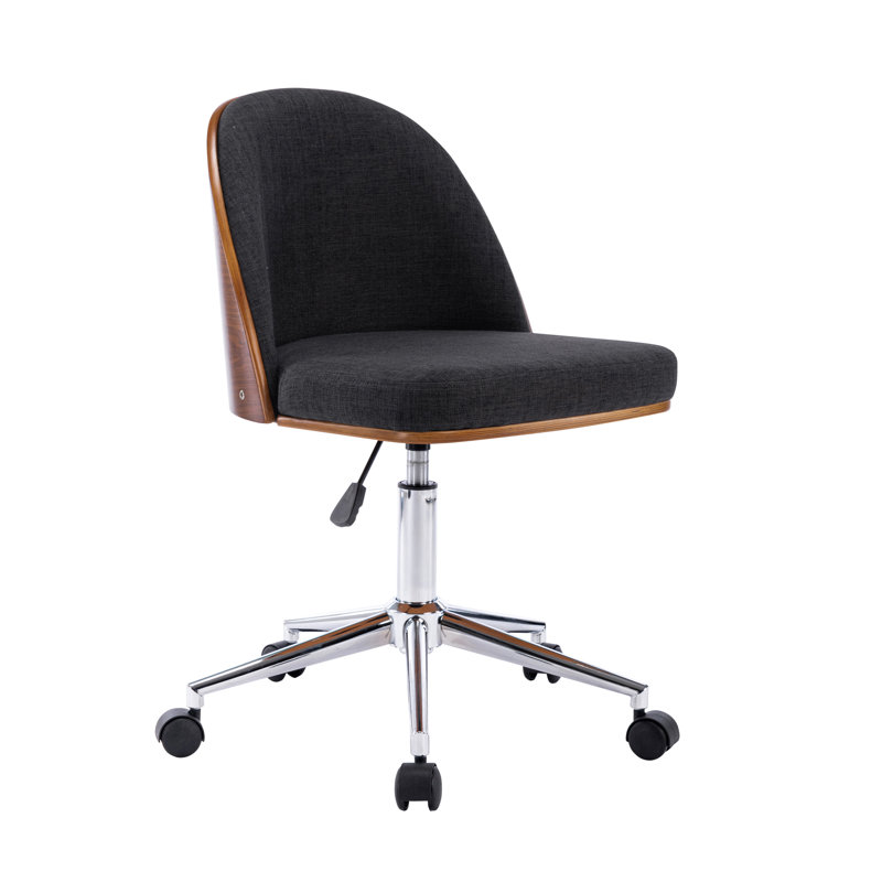 Deracy Desk Chair, Dark Grey
