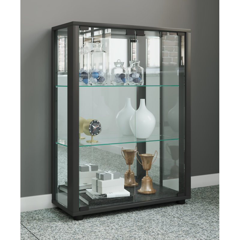 Ceeva Display Cabinet, Yes, Black