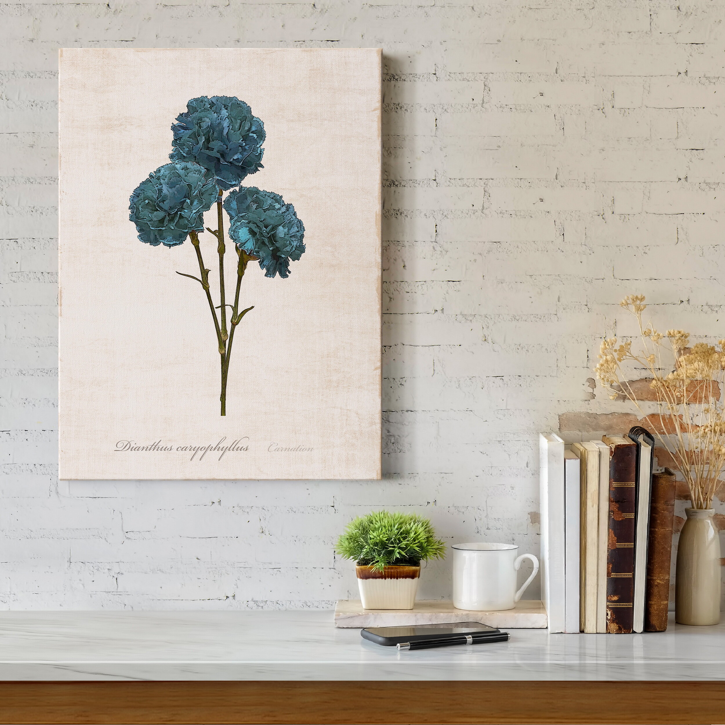 Ophelia & Co. Sketchbook Carnation On Canvas Print