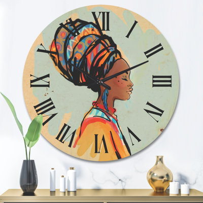 Solid Wood Wall Clock
