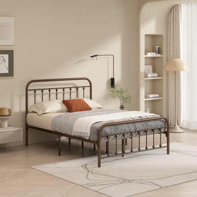 Hidalgo Metal Platform Bed