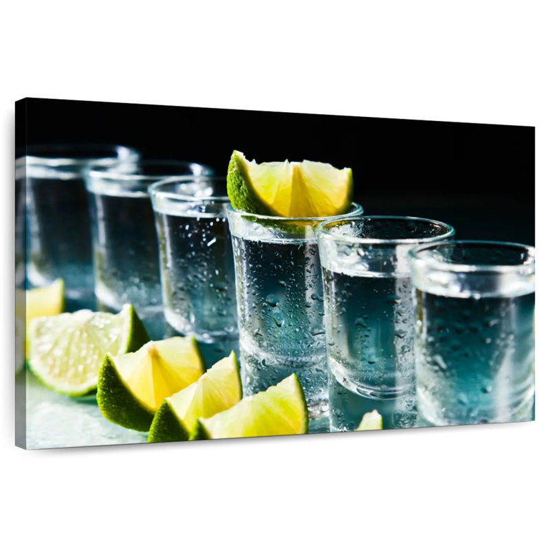 Yarlin Lime Tequila Drinks, 8" H x 12" W
