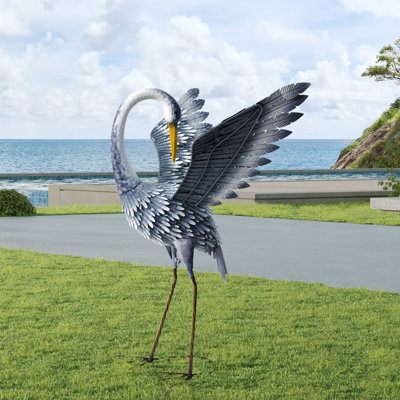 Statue d'extérieur en métal