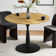Azarael Round Metal Base Dining Table